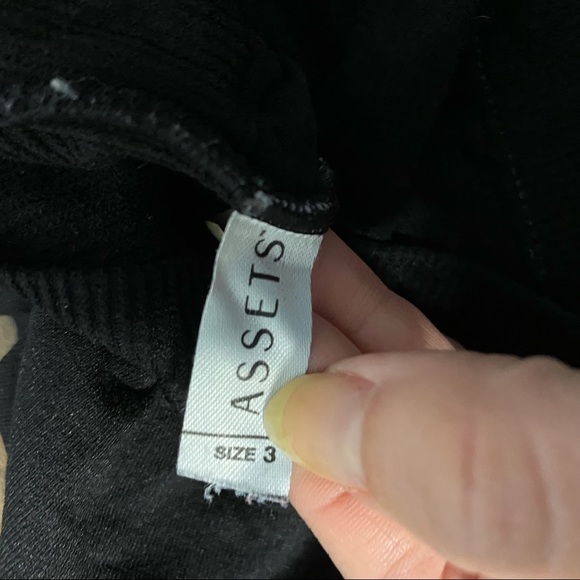 Black maternity tights - Picture 5 of 6